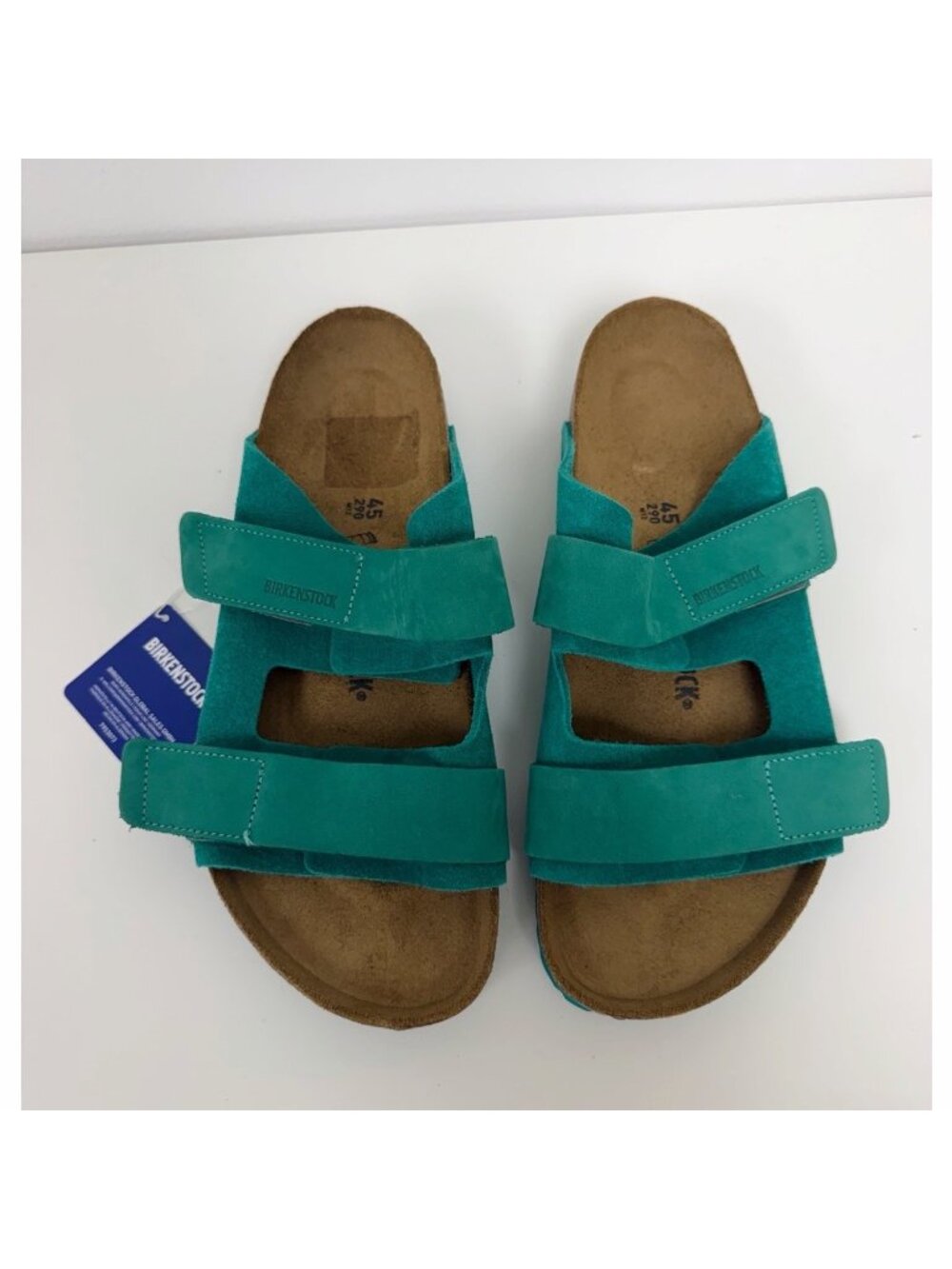 Birkenstock Uji Nubuck Suede Leather Sandal Digital Green Men’s Size 12 New